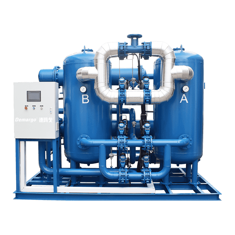 Kompresi panas panas nol konsumsi gas adsorpsi pengering